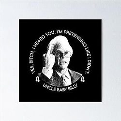 Baby Billy Meme Portrait Poster