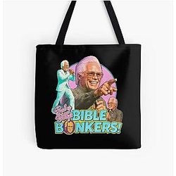 Uncle Baby Billy Bible Style All Over Print Tote Bag
