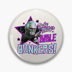 Baby Billy Bible Bonkers Pin no changes
