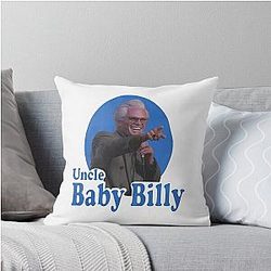 Uncle Baby Billy Righteous Gemstones Humor Throw Pillow  -> Uncle Billy Righteous Gemstones Humor Throw Pillow