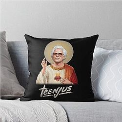 Saint Baby Billy Christmas Throw Pillow