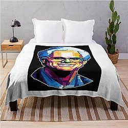Baby Billy Pop Art Throw Blanket
