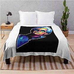 Baby Billy Pop Art Throw Blanket