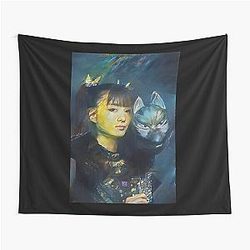 Babymetal AI Painting Digital Fan Art Tapestry