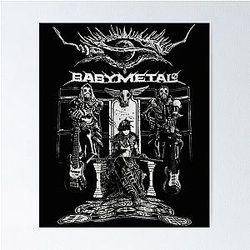 Babymetal Rock Metal Poster