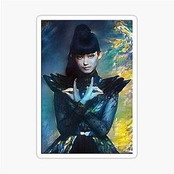 Babymetal AI Painting Digital Fan Art Sticker