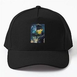 Babymetal AI Painting Digital Fan Art Su-Metal Fox God Mask Baseball Cap