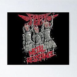 Rocket Fire Babymetal Merch Poster