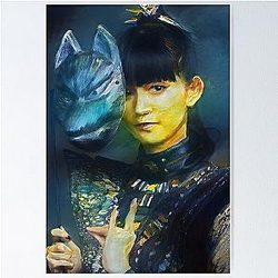 Babymetal AI Painting Digital Fan Art Poster