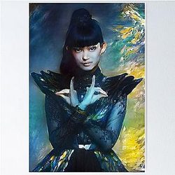 Su-Metal Iconic Pose Babymetal Painting Digital Fan Art Poster