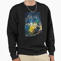 Yui-Metal Smiley Fox Goddess Babymetal Painting Digital Fan Art Sweatshirt