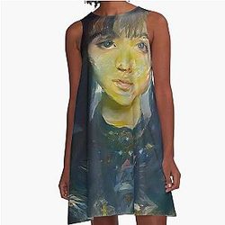 Babymetal AI Painting Digital A-Line Dress