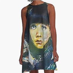 Yui Metal Iconic Pose Babymetal painting A-Line Dress