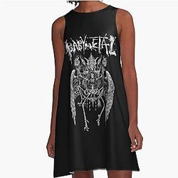 Babymetal J Pop Rock Heavy Metal A-Line Dress