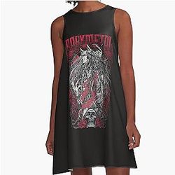 Babymetal Rose Wolf A-Line Dress
