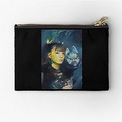 Babymetal AI Painting Digital Fan Art Fox God Mask Moa-Metal Zipper Pouch