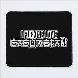 I Love Babymetal! Fan Art Mouse Pad