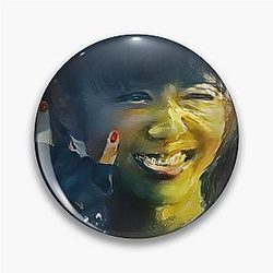 Moa Metal Smiley Fox Goddess Babymetal Painting Digital Art Pin