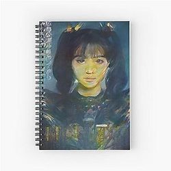 Moa-Metal from Babymetal Painting Digital Fan Art Spiral Notebook