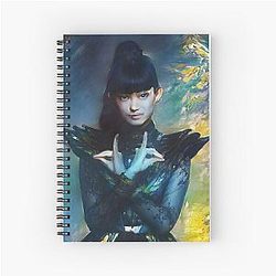 Babymetal Iconic Pose Painting Digital Fan Art Spiral Notebook