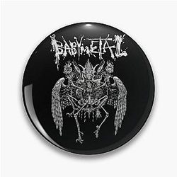 Babymetal J-Pop Rock Heavy Metal Pins