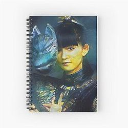 Babymetal AI Painting Digital Fan Art Spiral Notebook