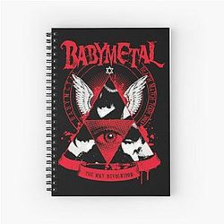 Baby Metal Revolution Spiral Notebook