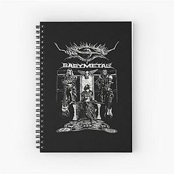 Babymetal Heavy Metal Spiral Notebook