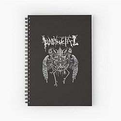 Babymetal J-Pop Rock Heavy Metal Spiral Notebook