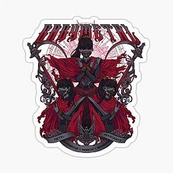 BABYMETAL The Crimson Sticker