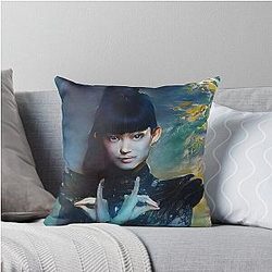 Babymetal Iconic Pose Painting Fan Art Throw Pillow