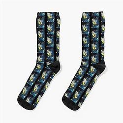 Babymetal Painting Digital Fan Art Socks