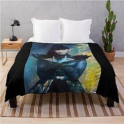 Babymetal Iconic Pose Digital Fan Art Throw Blanket