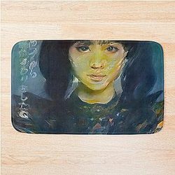 Moa Metal from Babymetal AI Digital Fan Art Bath Mat
