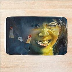 Babymetal Fan Art Painting Digital AI Fox Goddess Smiley Metal Mat