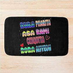 Babymonster Gradient Name Art Bath Mat