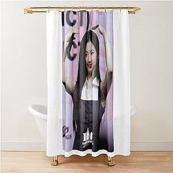 Ruka Forever Like That Babymonster Shower Curtain