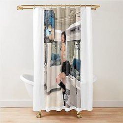 Baby Monster Shower Curtain