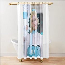 Rami Forever Babymonster Shower Curtain