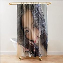 Baby Monster Ruka We Go Up Merch - Ruka Forever Shower Curtain