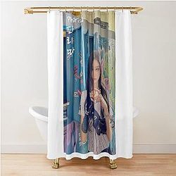 Pharita Babymonster Shower Curtain