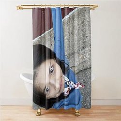 BabyMonster Ruka We Go Up Merch - Ruka Forever Shower Curtain
