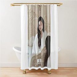 Pharita Forever Sheesh Babymonster Shower Curtain