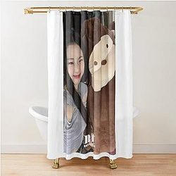 Ruka Forever Sheesh Babymonster Shower Curtain