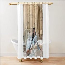 Pharita Forever Babymonster Shower Curtain