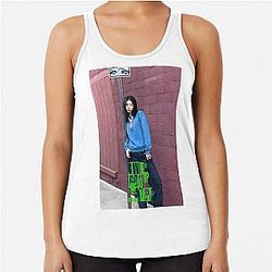 BabyMonster Ruka we go up merch - Ruka Forever BabyMonster Racerback Tank Top