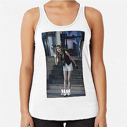 RAMI FOREVER SLEEVELESS Babymonster Racerback Tank Top