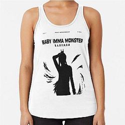 Babymonster clothing Racerback Tank Top