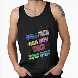 Babymonster Inspired Name Art Tank Top