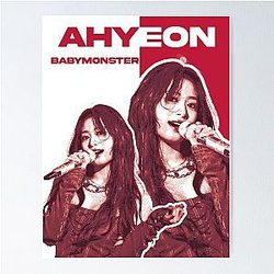 Ah Yeon Baby Monster Poster